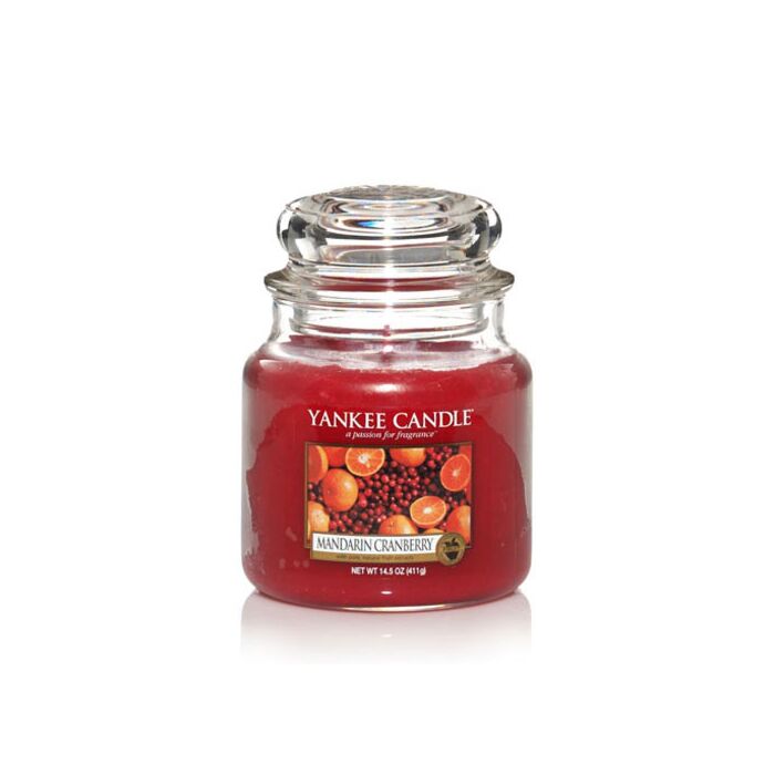 Yankee Candle Mandarin Cranberry Medium Jar-1